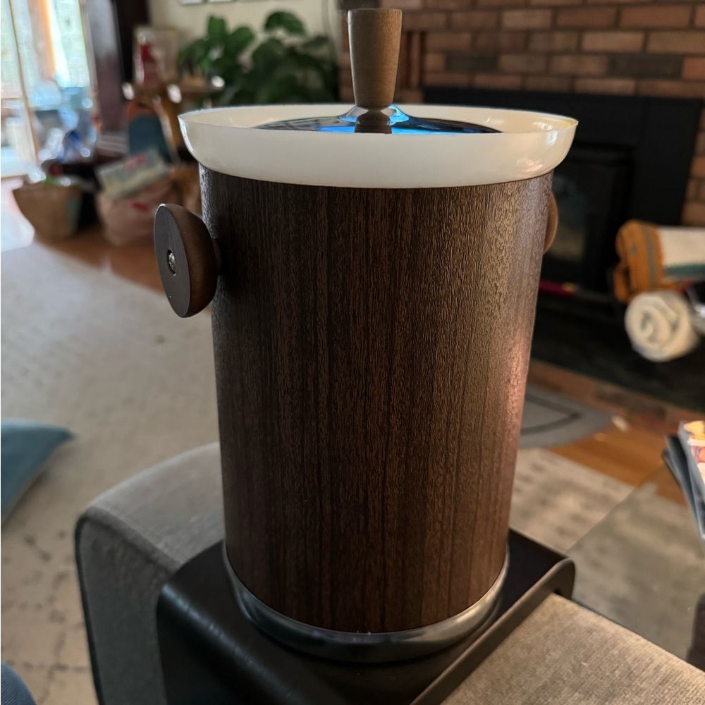 VINTAGE MID CENTURY KROMEX ICE BUCKET